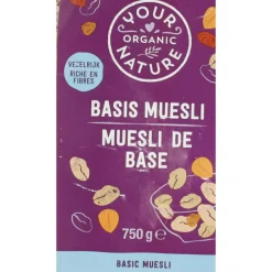 Ontbijtgranen<Your Organic Nature 3x Muesli Basis 750 gr
