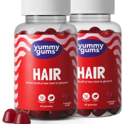 Clearance 2x Hair 60 gummies Voor Vrouw Of Man|Vitaminen Vrouw