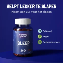 Rustgevend & Slapen<Yummygums 2x Sleep 60 gummies
