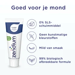 Spoelen & Poetsen<Zendium 12x Tandpasta Classic 75 ml