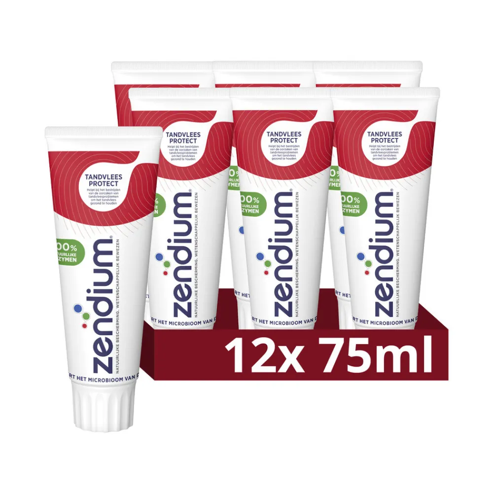 Spoelen & Poetsen<Zendium 12x Tandpasta Tandvlees Protect 75 ml