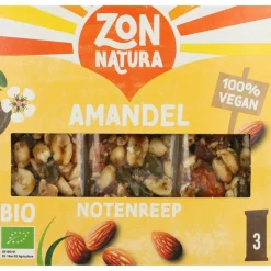 Snacks & Tussendoortjes<Zonnatura 12x Muesli Notenmix Reep Amandel Biologisch 3x25 gr