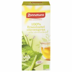 3x Thee Brandnetel-Citroengras 20 zakjes^Zonnatura Discount