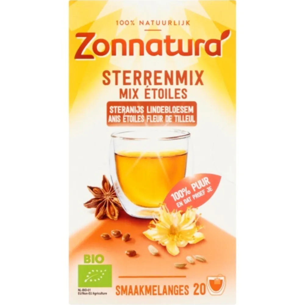 Discount 3x Thee Sterrenmix 20 stuks Thee