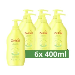 Bad & Douche|Haarverzorging<Zwitsal 6x Shampoo Anti-Klit 400 ml