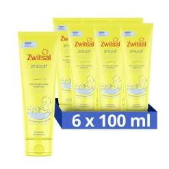 Lichaamsverzorging<Zwitsal 6x Zinkzalf 100 ml