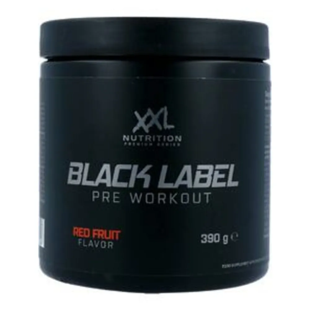 Sportvoeding & Drank<XXL Nutrition Black Label Framboos 390 gr