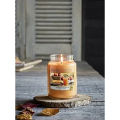 Best Geurkaars Large Jar Farm Fresh Peach 623 gr Kaarsen|Geurkaarsen