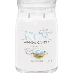 Geurkaars Large Jar Clean Cotton 567 gr^Yankee Candle Online