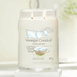 Geurkaars Large Jar Clean Cotton 567 gr^Yankee Candle Online