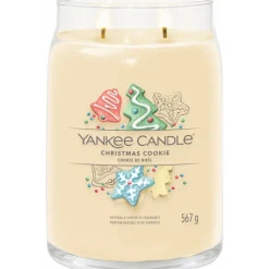 Geurkaars Large Jar Christmas Cookie 567 gr^Yankee Candle Sale