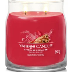 Hot Geurkaars Medium Jar Sparkling Cinnamon 368 gr Kaarsen|Geurkaarsen