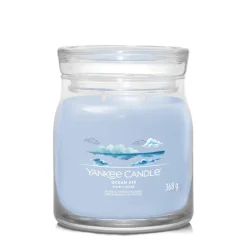 Kaarsen|Geurkaarsen<Yankee Candle Geurkaars Medium Jar Ocean Air Signature 368 gr
