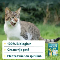 Bio Kattenvoer Paté Kip 400 gr^Yarrah New