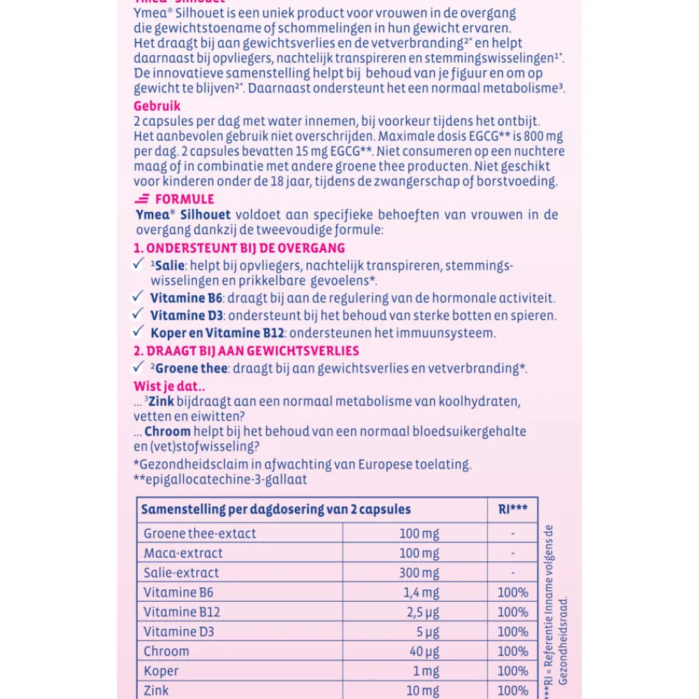 Discount Overgang Silhouet 64 capsules Voor Vrouw Of Man