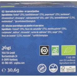 Thee<Yogi tea Bedtime Biologisch 17 stuks