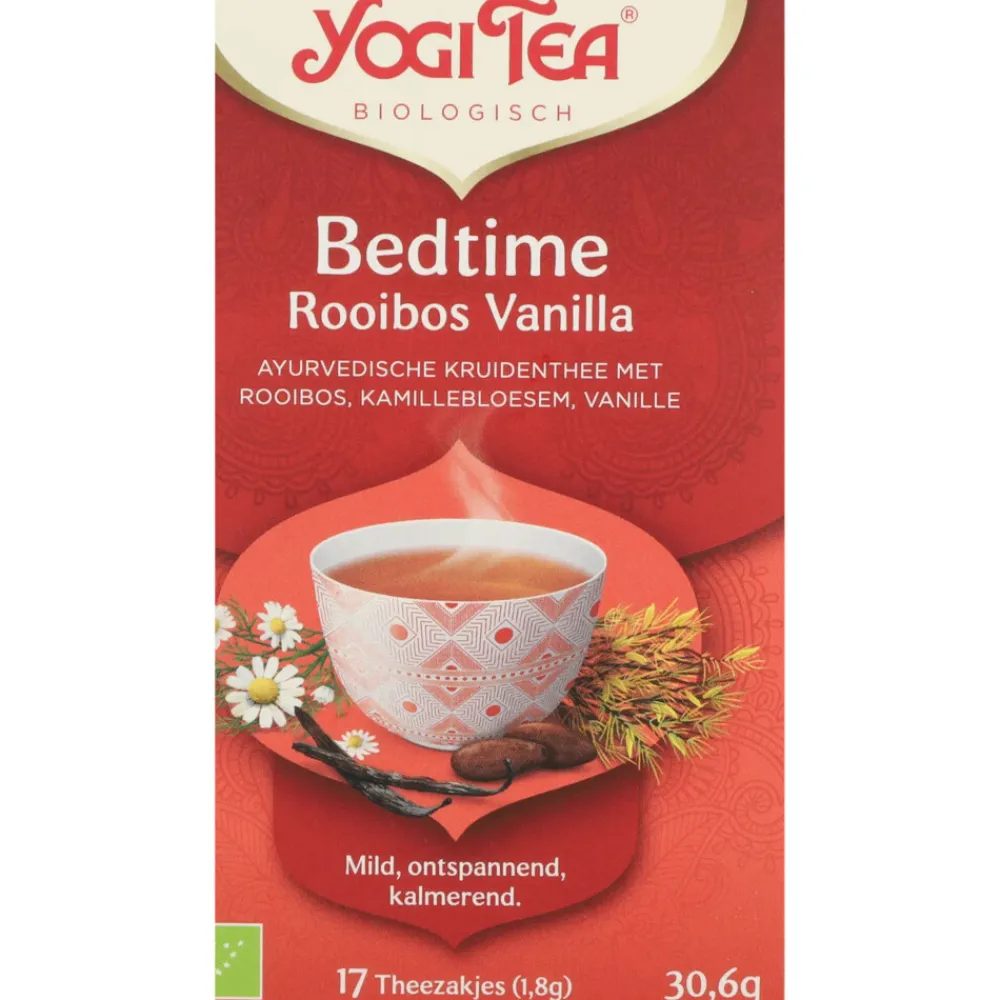 Bedtime Rooibos Vanilla Biologisch 17 stuks^Yogi tea New
