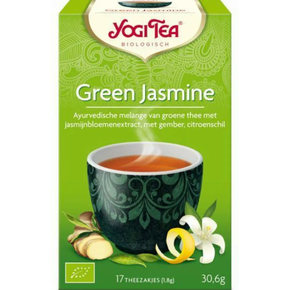 Green Jasmine Biologisch 17 stuks^Yogi tea Outlet