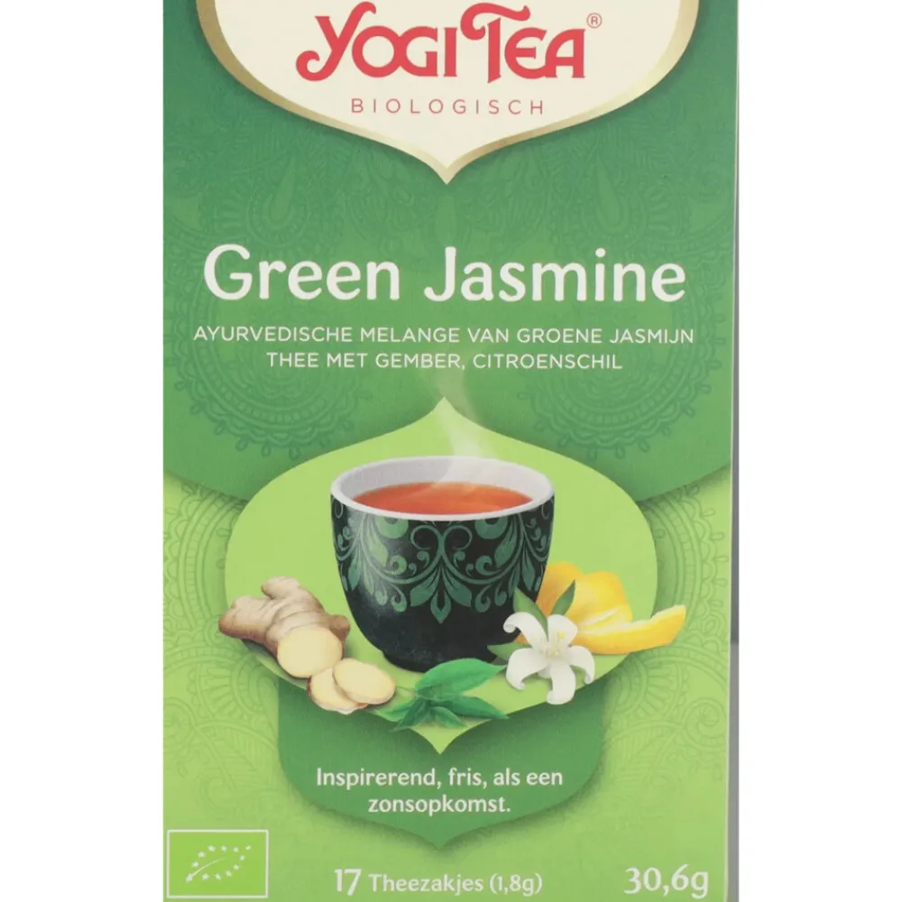 Green Jasmine Biologisch 17 stuks^Yogi tea Outlet