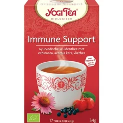 Thee<Yogi tea Immune Support Biologisch 17 stuks