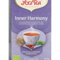 Thee<Yogi tea Inner Harmony Biologisch 17 stuks