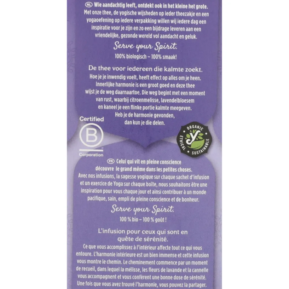 Thee<Yogi tea Inner Harmony Biologisch 17 stuks
