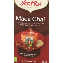Maca Chai 12 Stuks^Yogi tea Best