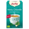 Thee<Yogi tea Minty Chlorella Biologisch 17 stuks