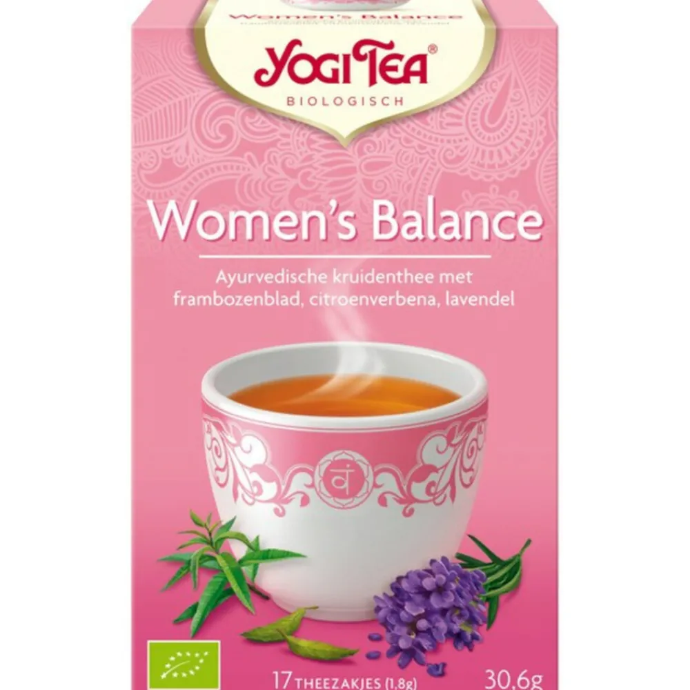 Thee<Yogi tea Womens Balance Biologisch 17 stuks