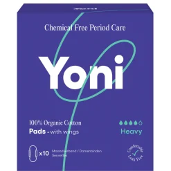 Sale Biologisch Katoenen Maandverband Heavy 10 stuks Intiemhygiëne