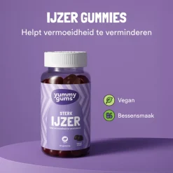 Mineralen<Yummygums IJzer Gummies 60 stuks