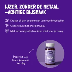 Mineralen<Yummygums IJzer Gummies 60 stuks