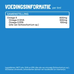 Omega-3 Algenolie Vloeibaar 250 ml^Yummygums New