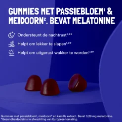 Rustgevend & Slapen<Yummygums Sleep 60 gummies
