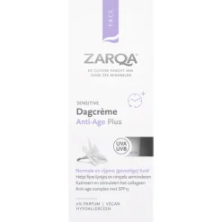 Dag- & Nachtcrème<Zarqa Dagcreme Anti-Age Plus SPF15 Sensitive 50 ml