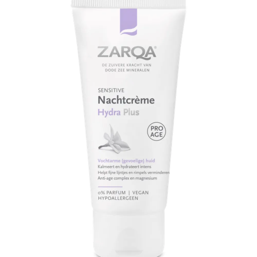 Dag- & Nachtcrème<Zarqa Nachtcreme Hydra Plus Sensitive 50 ml