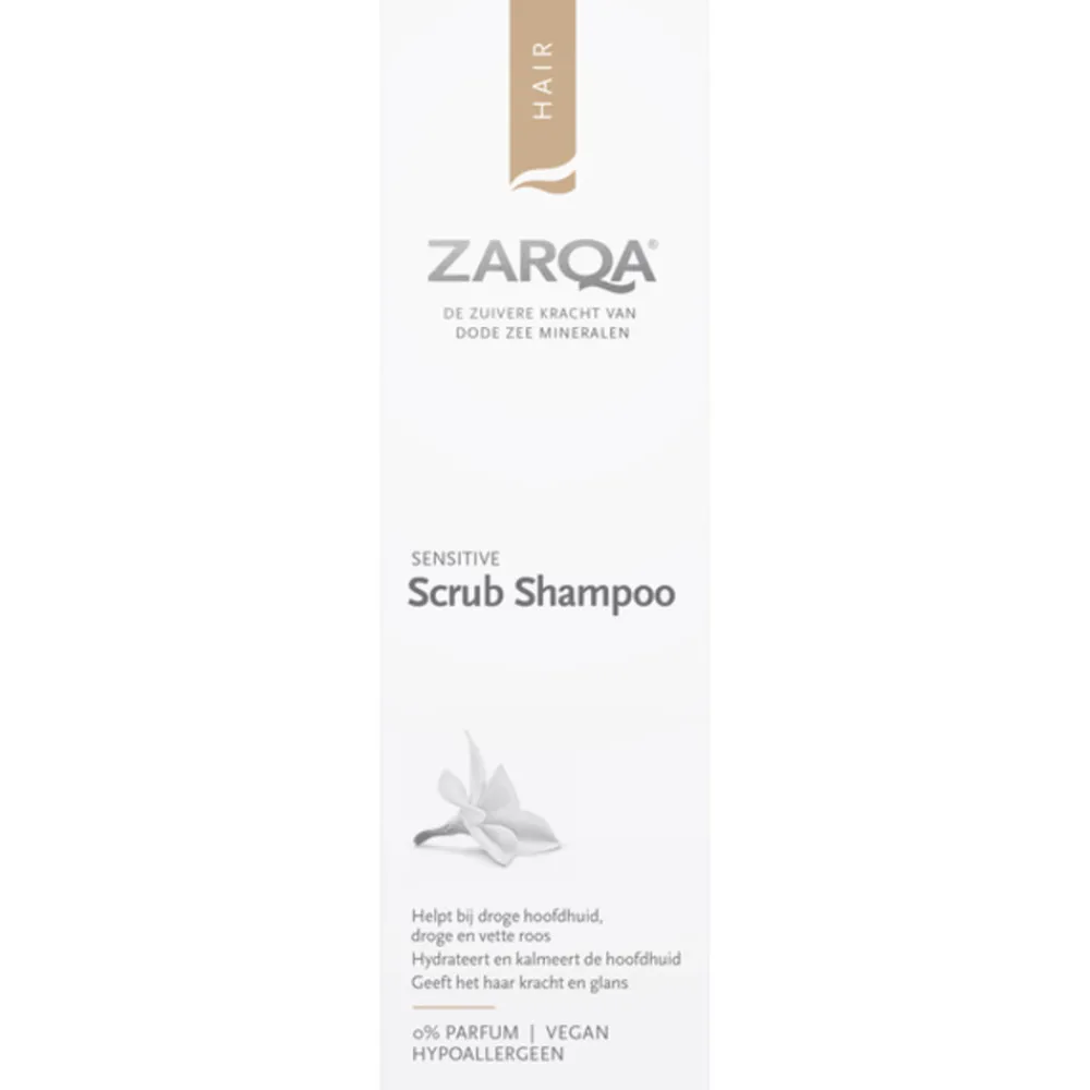 Shampoo<Zarqa Scrub Shampoo Sensitive 200 ml