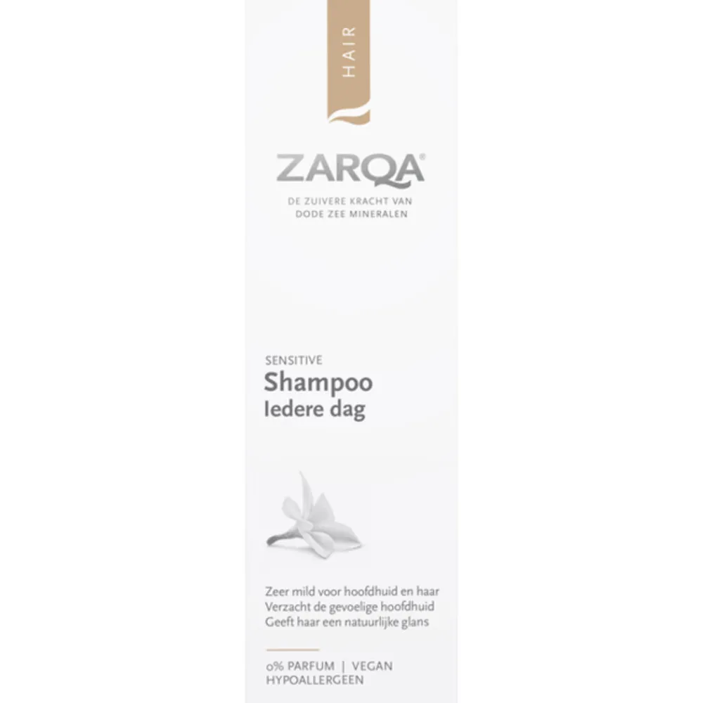 Shampoo<Zarqa Shampoo Sensitive Iedere Dag 200 ml