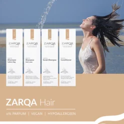 Shampoo<Zarqa Shampoo Sensitive Iedere Dag 200 ml
