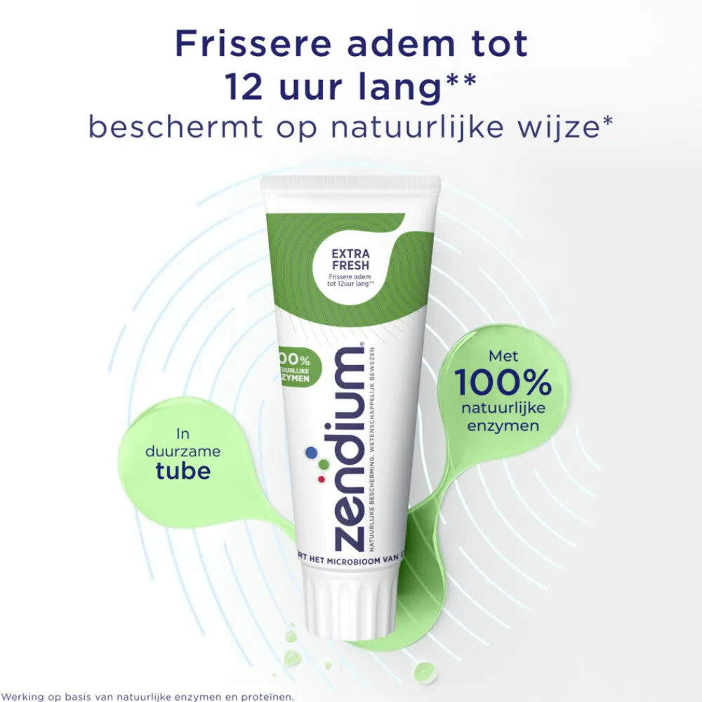 Spoelen & Poetsen<Zendium Tandpasta Extra Fresh 75 ml
