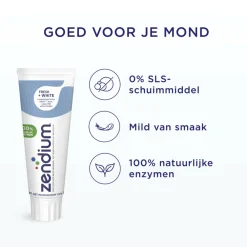 Specialistische Mondverzorging|Spoelen & Poetsen<Zendium Tandpasta Fresh+White 75 ml