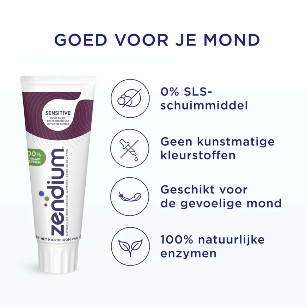 Outlet Tandpasta Sensitive 75 ml Specialistische Mondverzorging|Spoelen & Poetsen