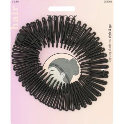 Accessoires<Zenner Diadeem Zig Zag Zwart 2 stuks