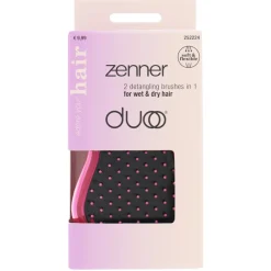 Accessoires<Zenner Duoo Haarborstel Roze Zwart