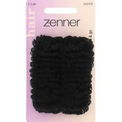 Accessoires<Zenner Elastieken Donut Zwart 2 stuks