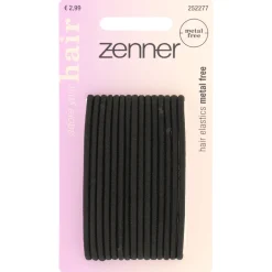 Accessoires<Zenner Elastieken Metal Free Zwart 15 stuks