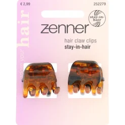 Accessoires<Zenner Haarklemmen Stay in Hair Bruin 2 stuks