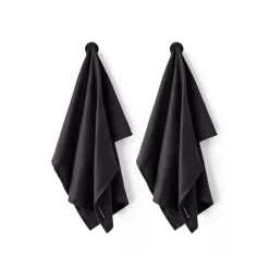 Afwasdoek Gerecycled Katoen Antraciet 2 stuks^ZO Sale