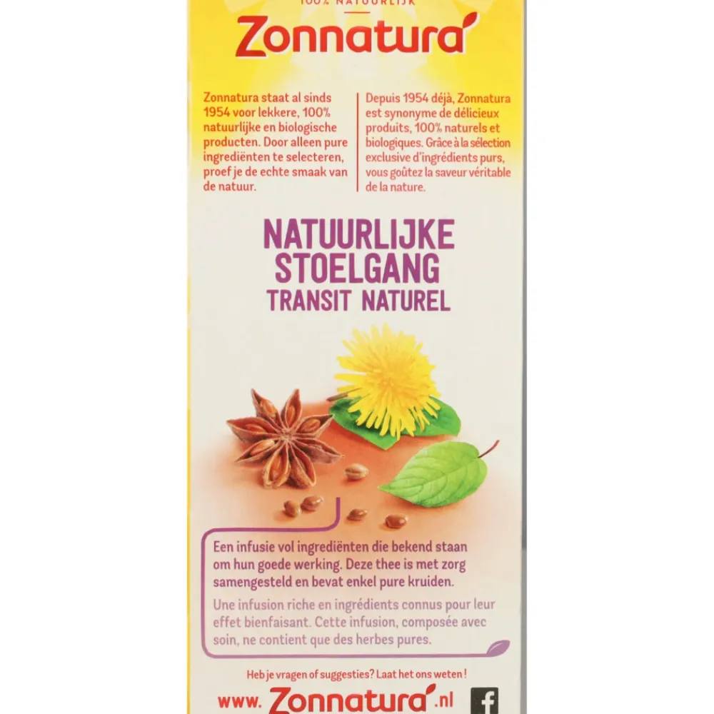 Thee Natuurlijke Stoelgang Biologisch 20 stuks^Zonnatura Best