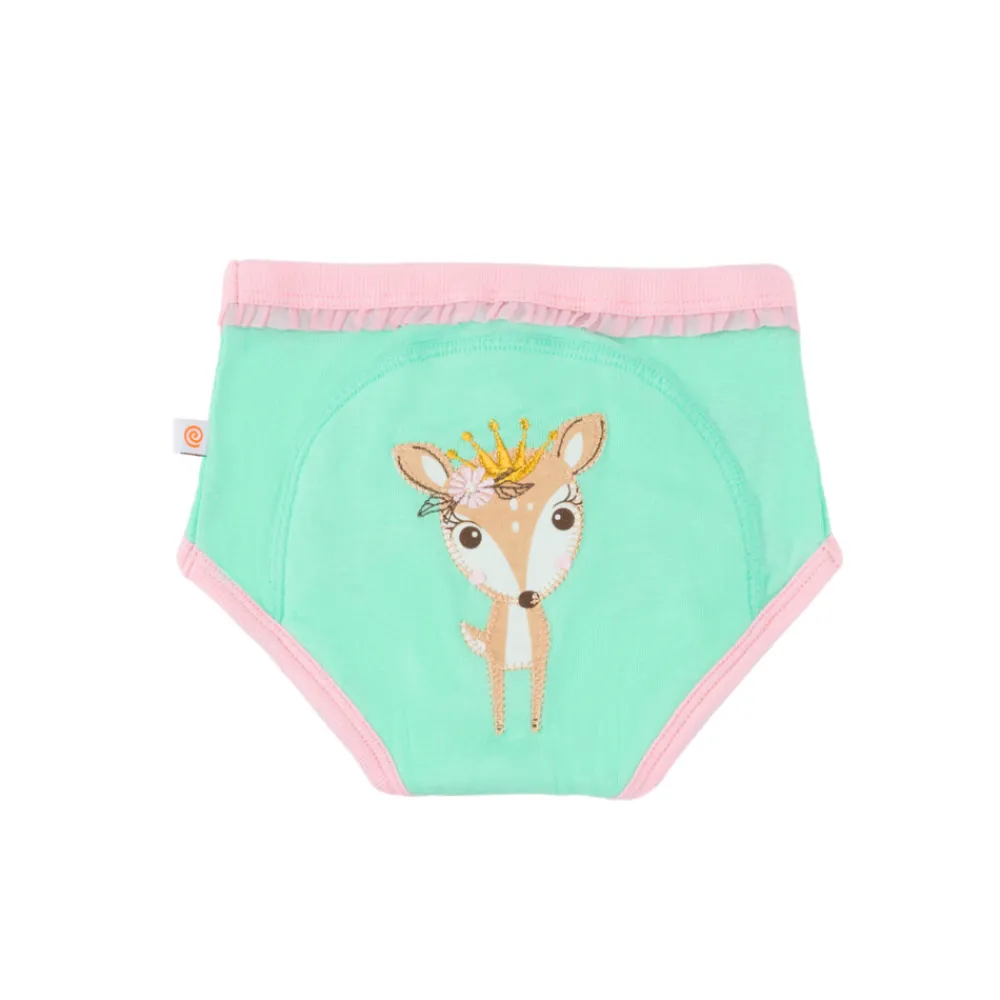 Oefenbroekjes 2-3 jaar Woodland Princesses 3 stuks^Zoocchini Online